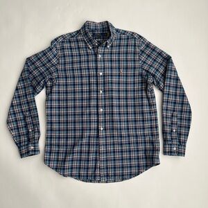 Polo Ralph Lauren men’s plaid oxford shirt